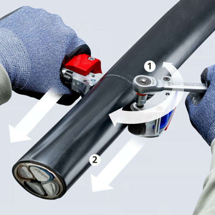 Unealtă Dezizolare Cabluri KNIPEX StX60 16 45 220 [8]