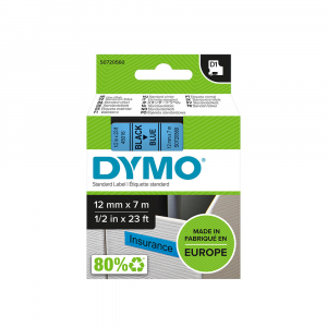 Start kit tricolor Dymo LabelManager 160 label maker and 3 x Dymo D1 Original tape 12mm x 7m, assorted colors (Black/Red, Black/Yellow, Black/Blue) S0946320 S0720570 S0720580 S072056016