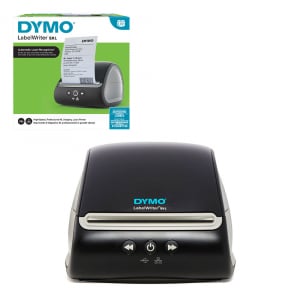 Imprimante termice AWB - Aparat etichetare DYMO LabelWriter 5XL EU senzor recunoastere etichete aparat de etichetat 2112725  - Resigilat