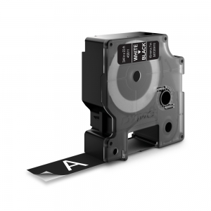Etichete standard 19mm x 7m alb/negru DYMO LabelManager D1 S0720910 45811