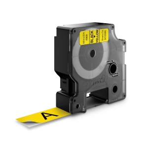 Etichete standard 19mm x 7m negru/galben DYMO LabelManager D1 S0720880 45808