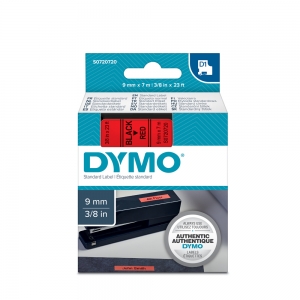 Label tape DYMO LabelManager D1 9mm x 7m Black/red S0720720 40917 [4]
