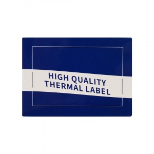 Big school thermal labels 50 x 80mm BUS, white polyester, printed with Bus pattern, permanent adesive, 1 roll, 100 labels/roll, WP5080-100A for AIMO M110 and M200 printers3