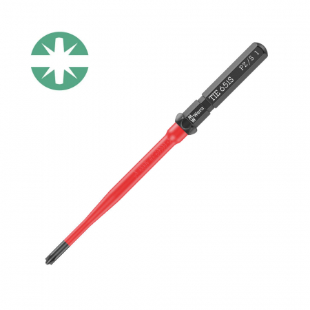 Scule de mana - Bit surubelnita Kraftform Kompakt VDE WERA 65 iS PZ/S 11 x 11 x 157 protectie anticoroziva 05006530001