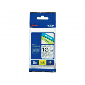 Brother Genuine PTouch TZE131 laminated 12mm x 8m, black on clear TZe-131 [5]