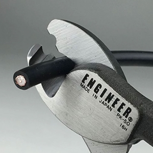 Cable Shears ENGINEER PK-50, 164 mm, made in Japan5
