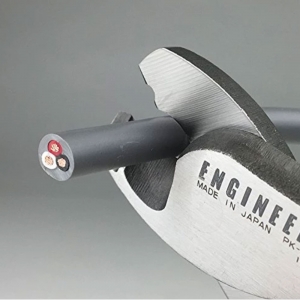 Cleste foarfeca taiat cabluri ENGINEER PK-50, 164 mm, fabricat in Japonia2