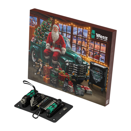 WERA Wrench Sets - Wera Advent Calendar 2026, 24 Pieces, 05136614001