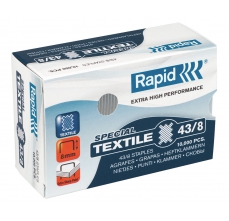 Capse 43/8  Rapid Textil 10.000 buc.  SUPER STRONG0