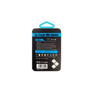 Adaptor priza bricheta auto 2 x USB Smart Charging, sistem spargere geam in caz de pericol4