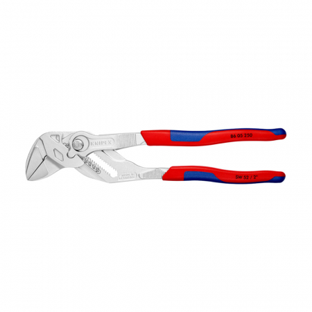Scule pentru reparatii biciclete | motociclete - Cleste Cheie cu reglaj automat, manere multicomponent, 250 mm, KNIPEX 86 05 250
