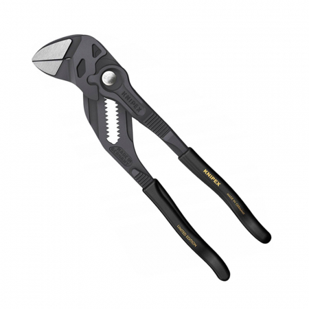 Cleste Cheie cu reglaj automat, manere multicomponente, 180 mm, KNIPEX 86 01 180 XMAS [1]