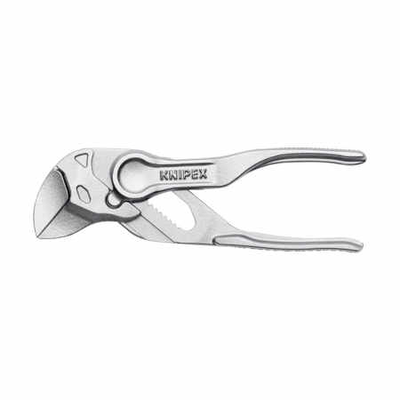 Cleste reglabil papagal - Mini Cleste Cheie XS cu reglaj automat, mecanica fina, instalatii sanitare, o scula de nelipsit din trusa de scule de bicicleta sau de motocicleta, 100mm, KNIPEX 86 04 100