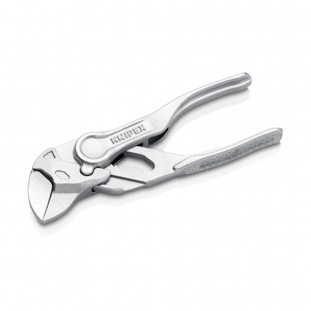 Mini Cleste Cheie XS cu reglaj automat, mecanica fina, instalatii sanitare, o scula de nelipsit din trusa de scule de bicicleta sau de motocicleta, 100mm, KNIPEX 86 04 100 [23]