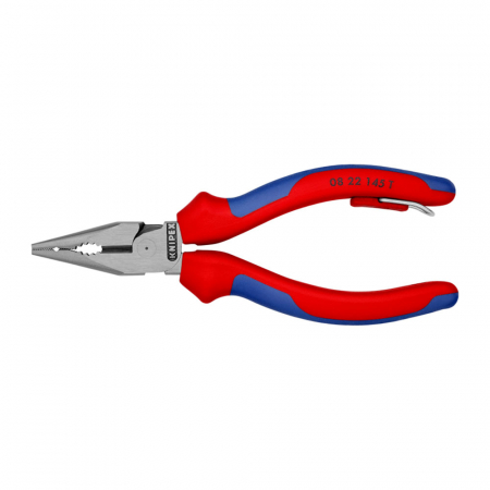 Clesti cu nas lung - Cleste combinat cu varf, maner multicomponent, 145mm,  KNIPEX 08 22 145 T