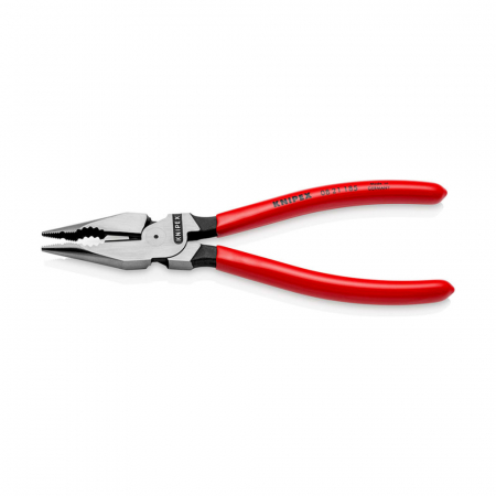 Cleste combinat cu varf, maner plastic, 185mm,  KNIPEX 08 21 185 [1]