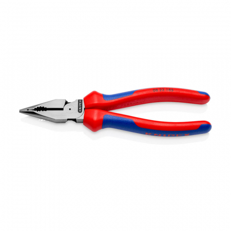 Needle-Nose Combination Pliers, multicomponent handle, 185mm, KNIPEX 08 22 185 [2]
