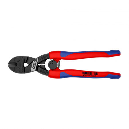 Scule de mana - Cleste compact KNIPEX CoBolt, taietor suruburi, cuie, nituri pana la Ø 5,2 mm, arc elicoidal otelit, 71 12 200