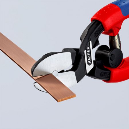 Cleste foarfeca KNIPEX, taiere de inalta precizie, pentru metale moi si cauciuc, arc elicoidal otelit, 72 62 200 [2]