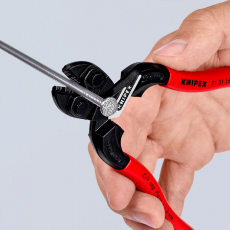 Cleste compact KNIPEX CoBolt S, taietor suruburi, cuie, nituri pana la Ø 4,8 mm, 71 31 160 [2]