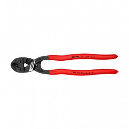 Clesti pentru taiat corzi de instrumente - Cleste compact KNIPEX CoBolt XL, taietor suruburi, cuie, nituri pana la Ø 6,0 mm, 71 31 250
