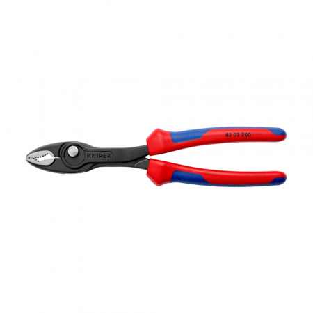 Clesti extractori Engineer suruburi uzate - Cleste cu prindere frontala, TwinGrip, 200mm, parghie mare, maner multicomponent, KNIPEX 82 02 200
