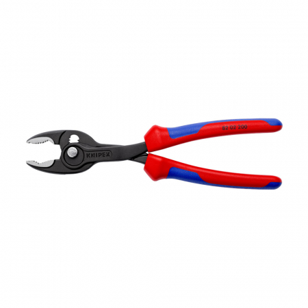 Cleste cu prindere frontala, TwinGrip, 200mm, parghie mare, maner multicomponent, KNIPEX 82 02 200 [14]