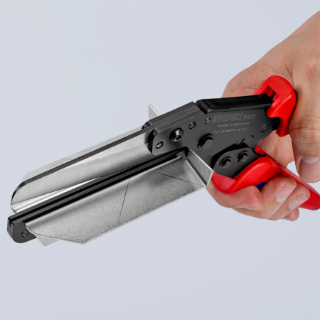 KNIPEX Vinyl Shears, for plastic material, multicomponent handles, 275 mm, 95 02 21 [5]
