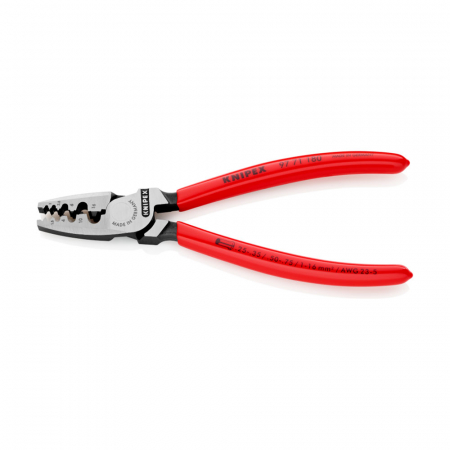 Crimping Pliers for wire ferrules, up to 16 mm², plastic handles, 180 mm, KNIPEX 97 71 180 [2]
