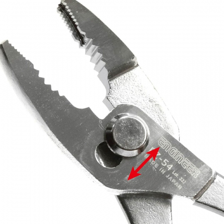 Cleste Extragere Suruburi Cap Stricat cu imbinare mobila ENGINEER PZ-54, 175 mm, Fabricat In Japonia [3]