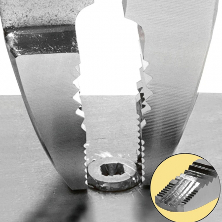 Cleste Extragere Suruburi Cap Stricat cu imbinare mobila ENGINEER PZ-54, 175 mm, Fabricat In Japonia [4]