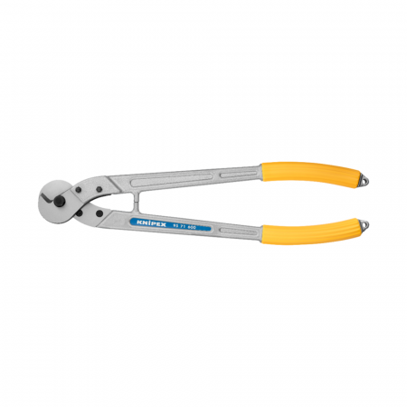 Clesti pentru taiat bolturi - Cleste Foarfeca, pentru taiat cabluri de sarma si cabluri obisnuite, maner multicomponent, 600 mm, KNIPEX  95 71 600