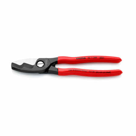 Cleste Foarfeca, pentru taiat cabluri, maner plastic, 200 mm, KNIPEX  95 11 200 [4]