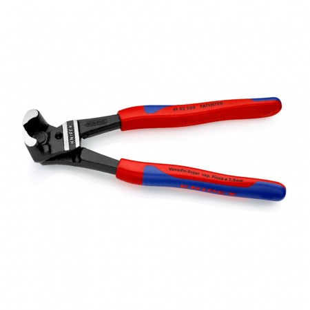 Cleste frontal pentru bolturi, cuie, nituri, manere multicomponent, 200mm, KNIPEX 61 02 200 [4]