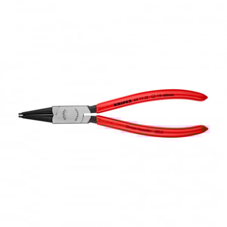 Scule pentru aviatie - Cleste mare precizie montare inele blocare, sigurante interioare, automotive, 180mm, KNIPEX 44 11 J2