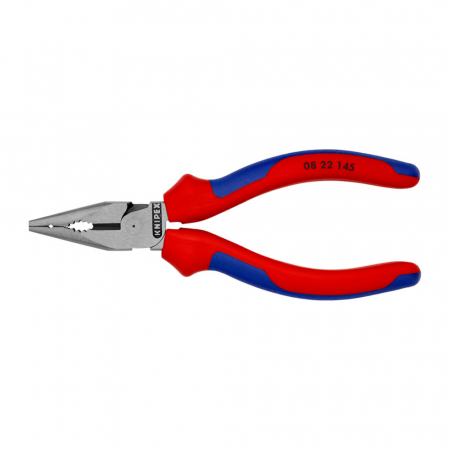 Clesti cu nas lung - Cleste combinat cu varf, maner multicomponent, 145mm,  KNIPEX 08 22 145