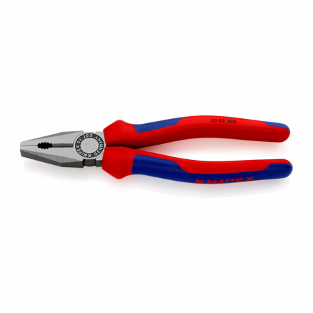 Combined patent pliers, large lever, multicomponent handle, 200mm, KNIPEX 03 02 200 [2]