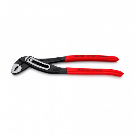Cleste reglabil, KNIPEX Alligator, 250 mm, instalatii sanitare, cleste papagal, dispozitiv autoblocare, manere plastic, 88 01 250 [9]