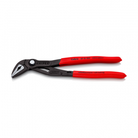KNIPEX Cobra Extra Slim, 250 mm adjustable pliers, plumbing, automotive, parrot pliers, self-locking device, plastic handles, 87 51 250 [7]