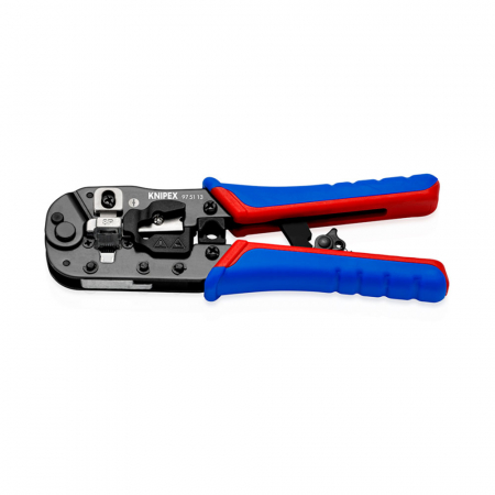 Crimping Pliers RJ45, 8P8C plugs Western, 190mm, multicomponent handle, KNIPEX 97 51 13 [2]