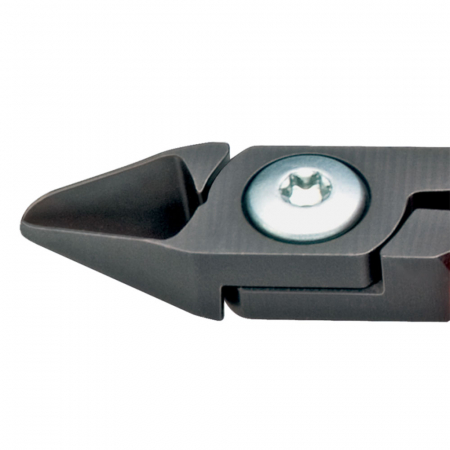 Cleste Sfic pentru instalatii electronice, taiere ultraperformanta, 125mm, maner plastic, Ø 1,3 mm, KNIPEX 75 02 125 [1]