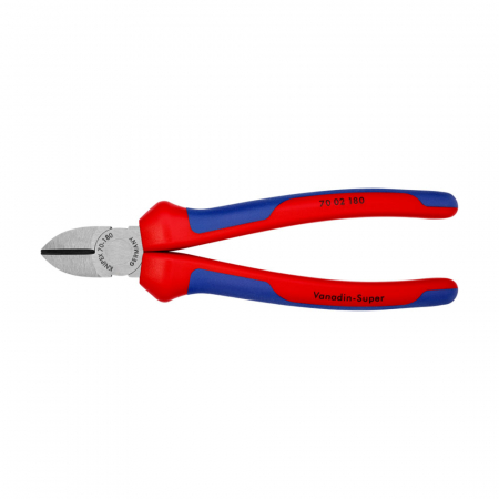 Scule de mana electricieni - Cleste Sfic, taietor lateral, maner multicomponent, 180mm, KNIPEX 70 02 180