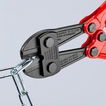 Cleste taietor bolturi, suruburi, cuie, nituri,  maner multicomponent, 610mm, KNIPEX 71 72 610 [3]