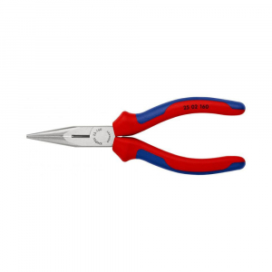 Cleste nas lung semirotund conic KNIPEX 25 02 160, taiere laterala, 160 mm0