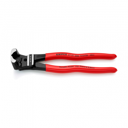 Cleste frontal pentru bolturi, cuie, nituri, manere plastic, 200mm, KNIPEX 61 01 200 [5]