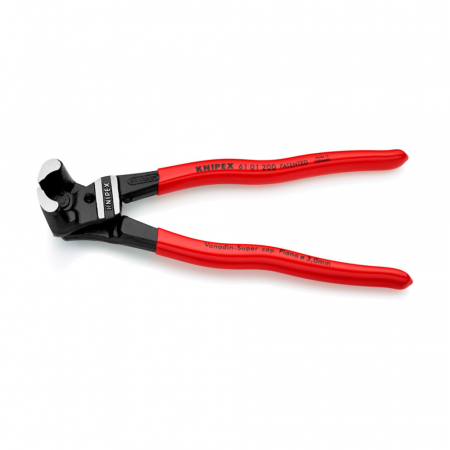 Cleste frontal pentru bolturi, cuie, nituri, manere plastic, 200mm, KNIPEX 61 01 200 [4]