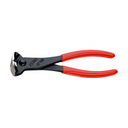 Cleste taietor frontal pentru torsionarea si taierea sarmei de legat, maner plastic, 180mm,  KNIPEX 68 01 180 [2]