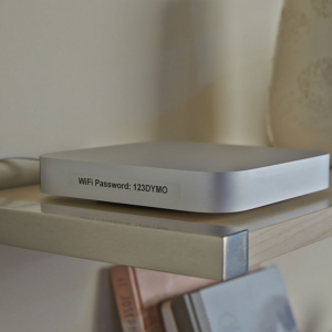 Set 20 Etichete 12mm x 7m negru/transparent compatibile Dymo S0720500 45010, pentru gama Dymo Labelamanger si Aimo D1600 [1]