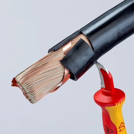 Dismantling Knife, VDE tested 1000 V, 180 mm, KNIPEX 98 55 [2]