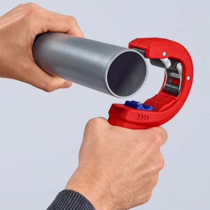 Cutter taiat tevi scurgere din plastic, diam 50 mm, 202 mm, KNIPEX 902301BK10